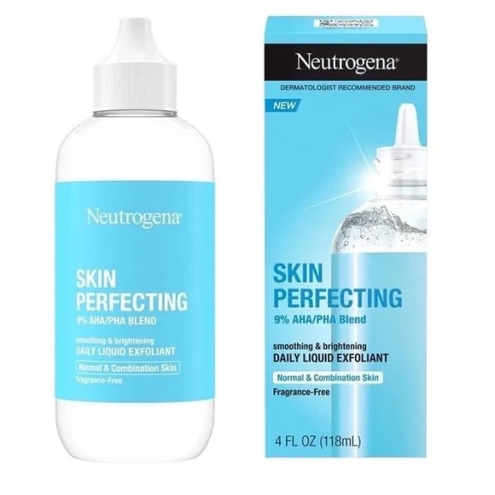 NEUTROGENA Skin Perfecting Daily Liquid Exfo Serum Combo Skin 4oz NIB LAST1!